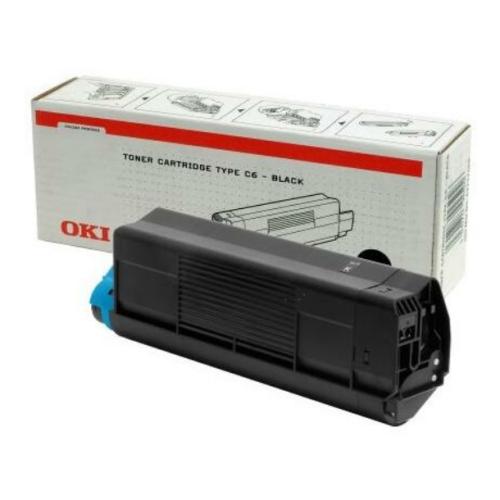 Oki toner zwart (42127408) (hoge capaciteit)