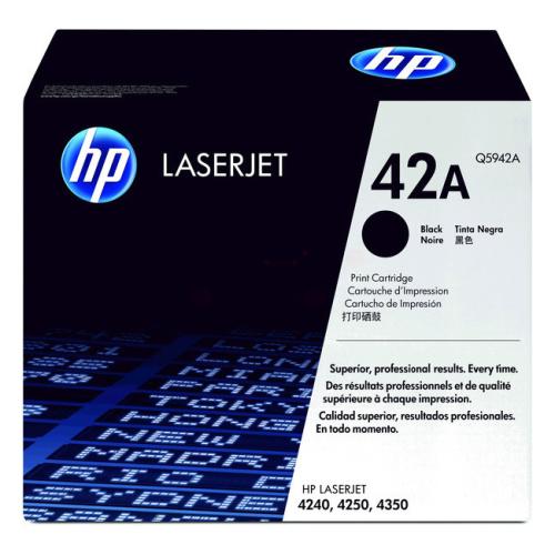 HP toner zwart (Q5942A / 42A)