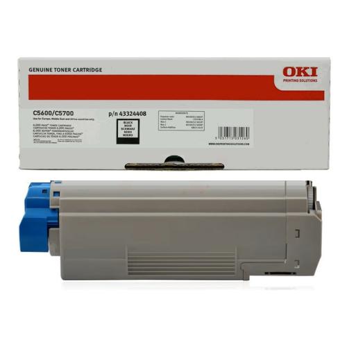 Oki toner zwart (43324408)