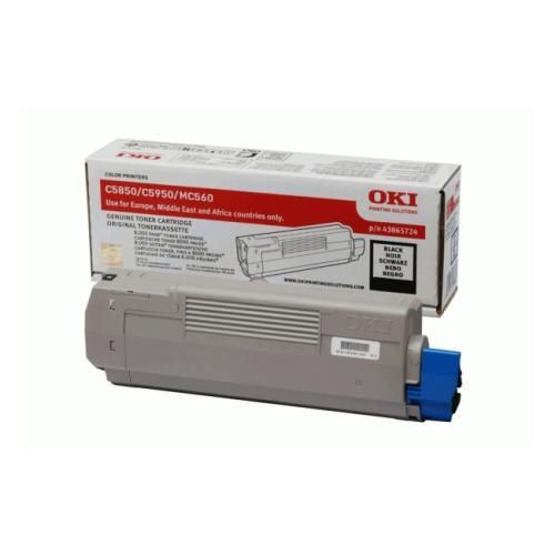 Oki toner zwart (43865724 /)