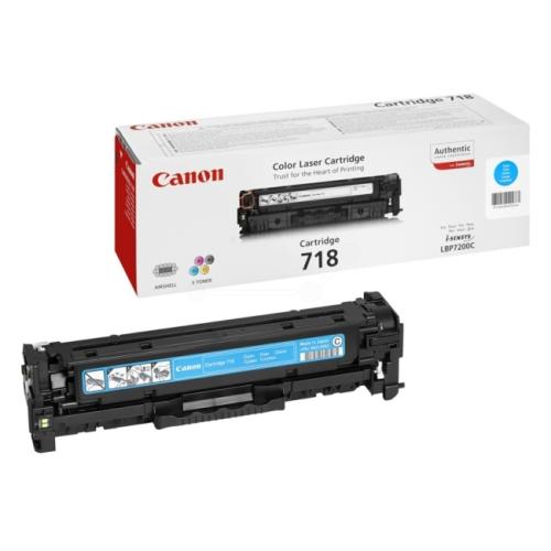 Canon toner cyaan (2661B002 / 718C)