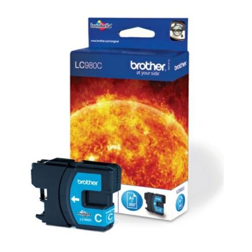 Brother inktcartridge cyaan (LC980C)