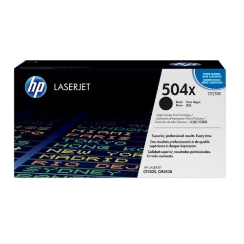 HP toner zwart (CE250X / 504X) (hoge capaciteit)