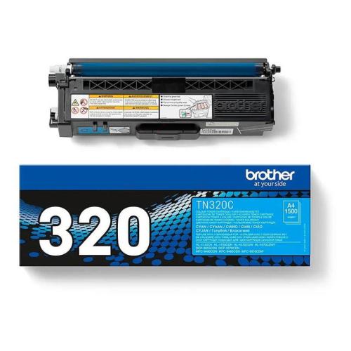 Brother toner cyaan (TN320C)