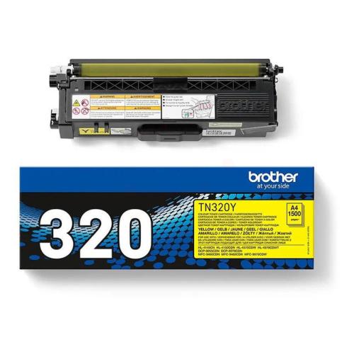 Brother toner geel (TN320Y)