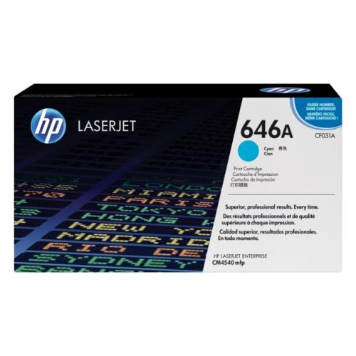 HP toner cyaan (CF031A / 646A)