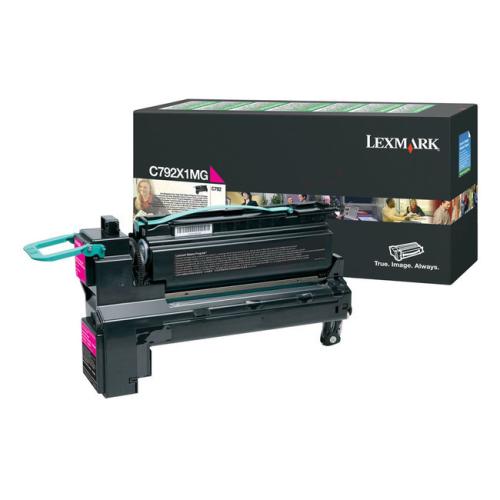 Lexmark toner magenta (C792X1MG / 0C792X1MG) (Return, hoge capaciteit)