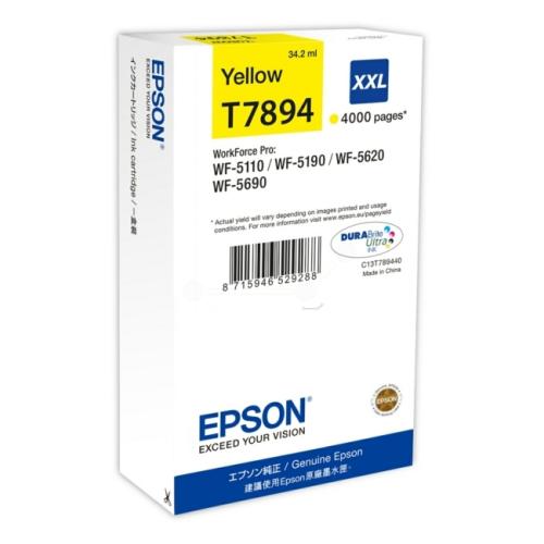 Epson inktcartridge geel (C13T789440 / T7894XXL) (hoge capaciteit)