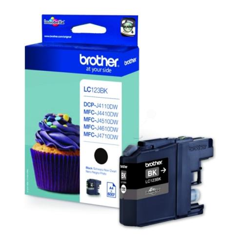 Brother inktcartridge zwart (LC123BK)