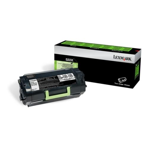 Lexmark toner zwart (52D2X00 / 522X) (Return, hoge capaciteit)