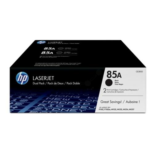 HP toner zwart (CE285AD / 85A) (Dual-Pack)