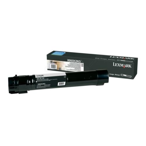 Lexmark toner zwart (X950X2KG / 0X950X2KG) (hoge capaciteit)