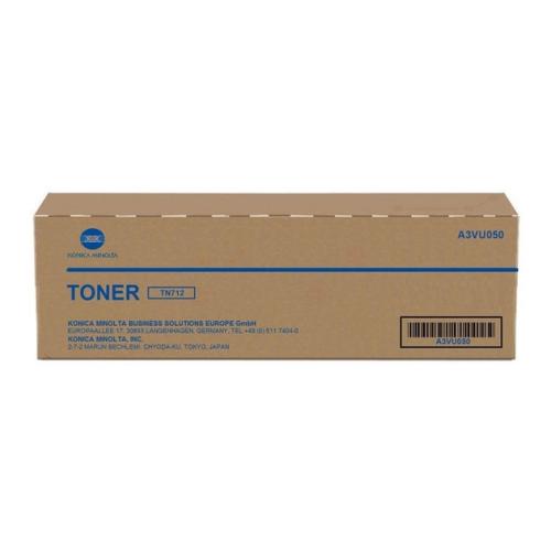 Konica Minolta toner zwart (A3VU050 / TN712)