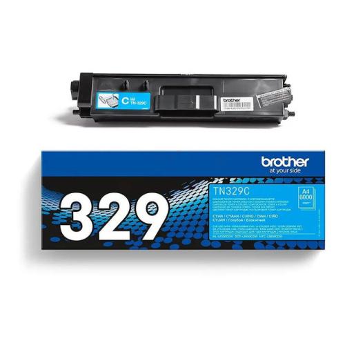 Brother toner cyaan (TN329C /) (hoge capaciteit)