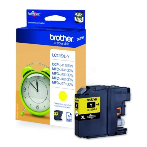 Brother inktcartridge geel (LC125XLY)