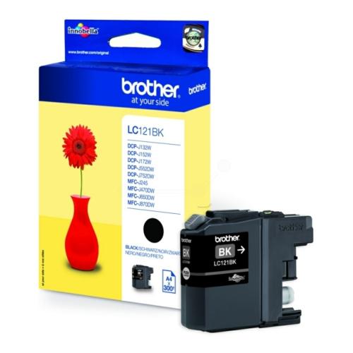 Brother inktcartridge zwart (LC121BK /)