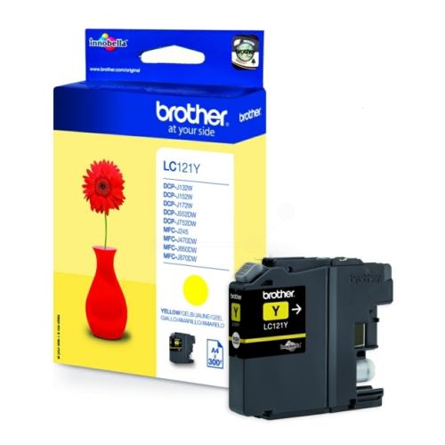 Brother inktcartridge geel (LC121Y /)