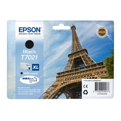 Epson inktcartridge zwart (C13T70214010 / T7021)