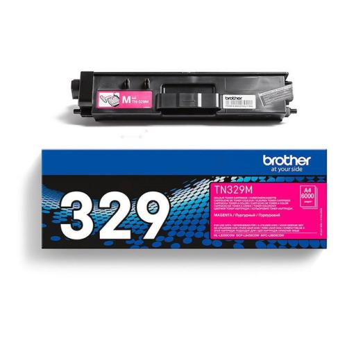 Brother toner magenta (TN329M) (hoge capaciteit)