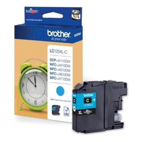 Brother inktcartridge cyaan (LC125XLC)