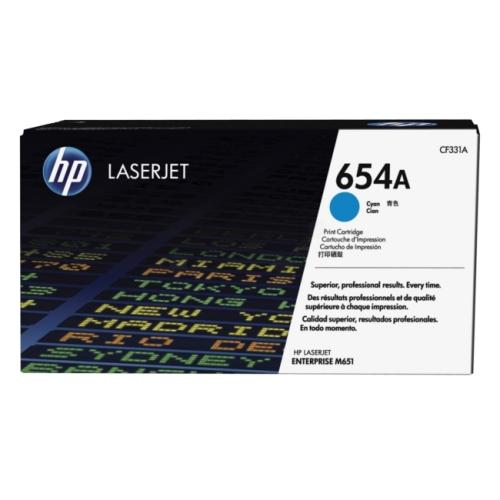 HP toner cyaan (CF331A / 654A)