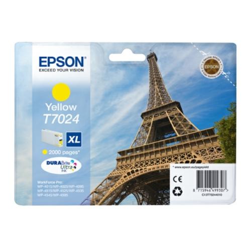 Epson inktcartridge geel (C13T70244010 / T7024)