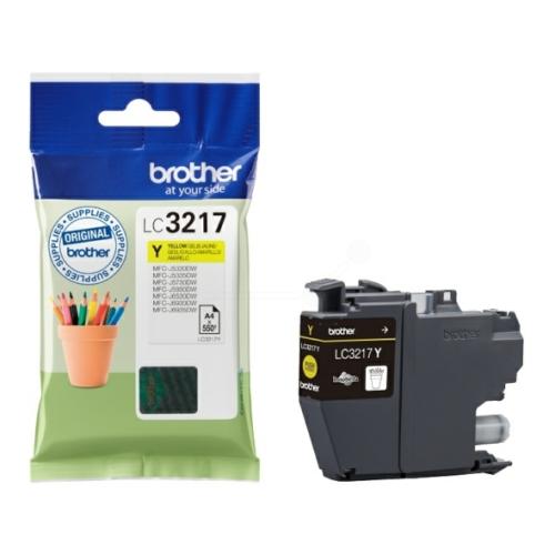 Brother inktcartridge geel (LC3217Y)