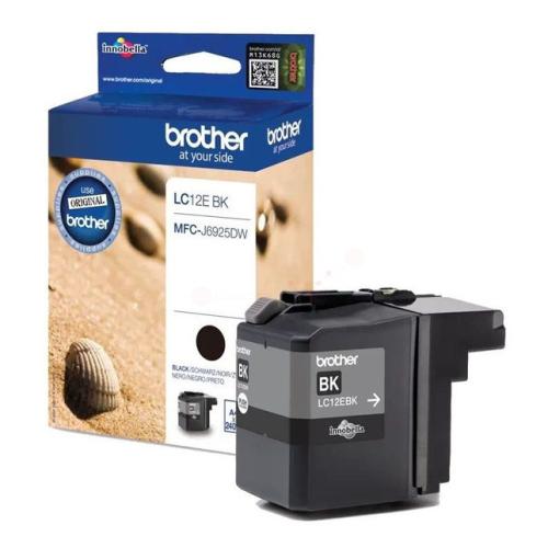 Brother inktcartridge zwart (LC12EBK)