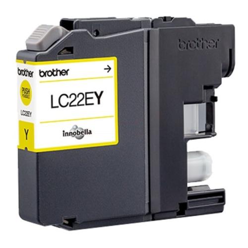 Brother inktcartridge geel (LC22EY)