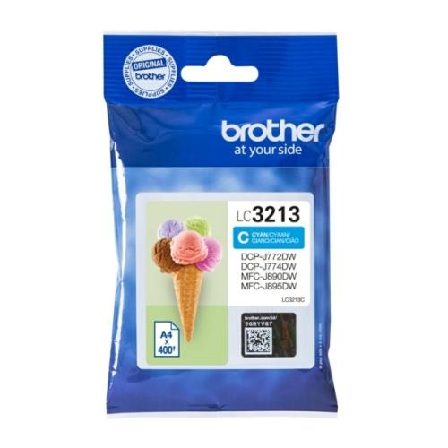 Brother inktcartridge cyaan (LC3213C)