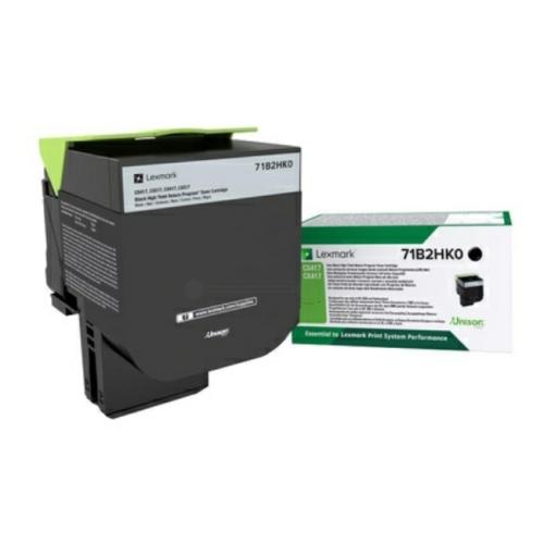 Lexmark toner zwart (71B2HK0 / 071B2HK0) (Return)