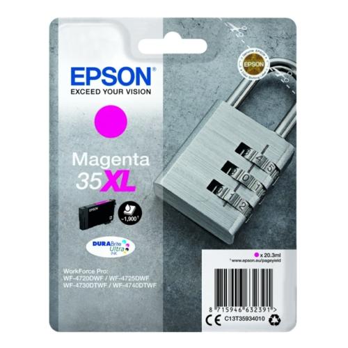 Epson inktcartridge magenta (C13T35934010 / 35XL) (hoge capaciteit)