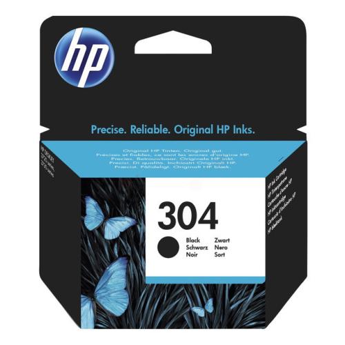 HP inktcartridge zwart (N9K06AE / 304)