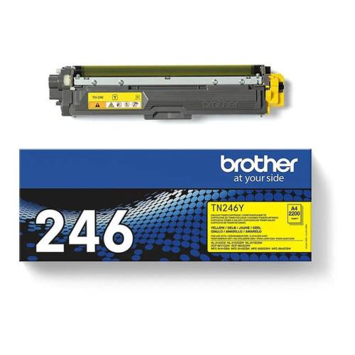 Brother toner geel (TN246Y)