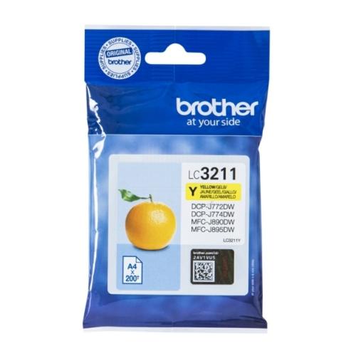 Brother inktcartridge geel (LC3211Y /)