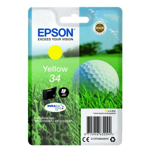 Epson inktcartridge geel (C13T34644010 / 34)