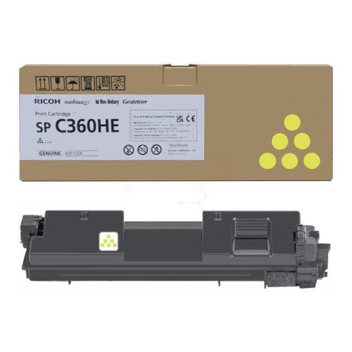 Ricoh toner geel (408187 / SPC360HE) (hoge capaciteit)