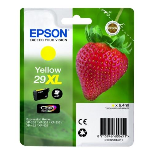 Epson inktcartridge geel (C13T29944012 / 29XL) (hoge capaciteit)