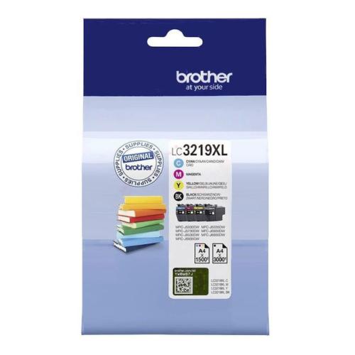 Brother inktcartridge zwart / cyaan / magenta / geel (LC3219XLVALDR /) (multipack)