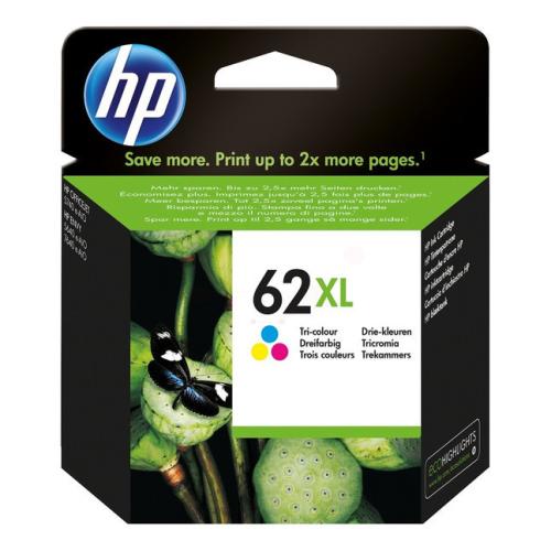 HP inktcartridge kleur (C2P07AE / 62XL) (hoge capaciteit)