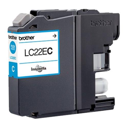 Brother inktcartridge cyaan (LC22EC)