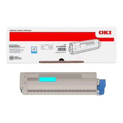 Oki toner cyaan (45862839)