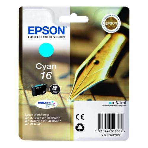 Epson inktcartridge cyaan (C13T16224012 / 16)