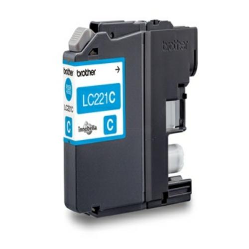 Brother inktcartridge cyaan (LC221C)