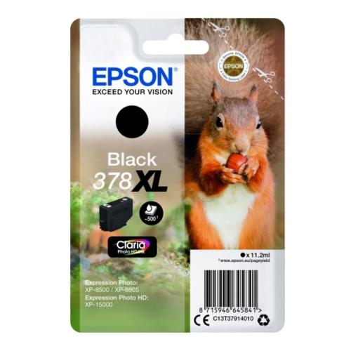 Epson inktcartridge zwart (C13T37914010 / 378XL) (hoge capaciteit)