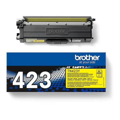 Brother toner geel (TN423Y) (hoge capaciteit)