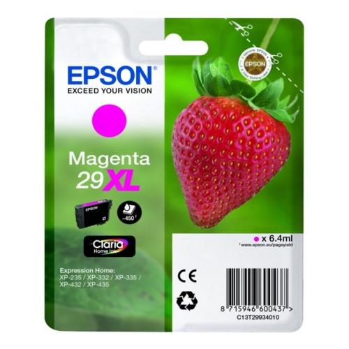 Epson inktcartridge magenta (C13T29934012 / 29XL) (hoge capaciteit)