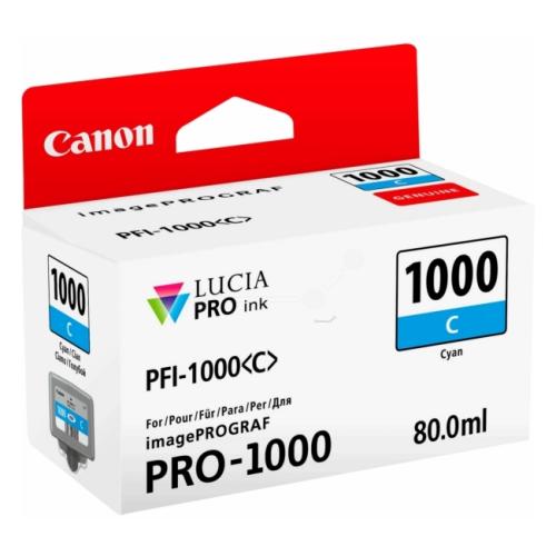 Canon inktcartridge cyaan (0547C001 / PFI1000C)