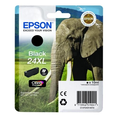 Epson inktcartridge zwart (C13T24314012 / 24XL) (hoge capaciteit)