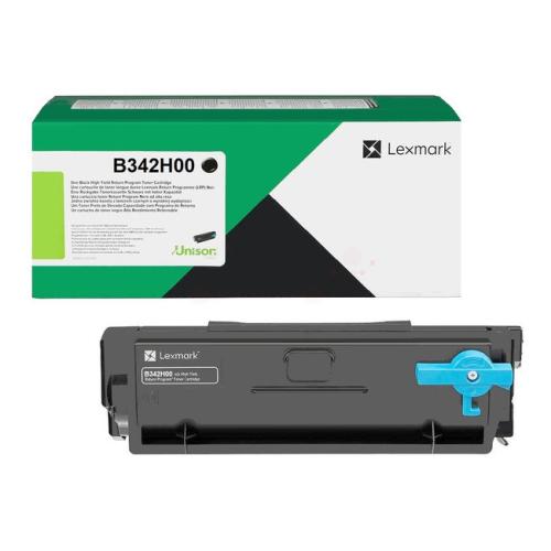 Lexmark toner zwart (B342H00 / 0B342H00) (Return, hoge capaciteit)